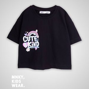 کراپ مشکی کیوت